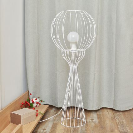 Podna lampa MERCURE 1xE27/15W/230V bijela