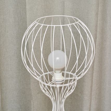 Podna lampa MERCURE 1xE27/15W/230V bijela