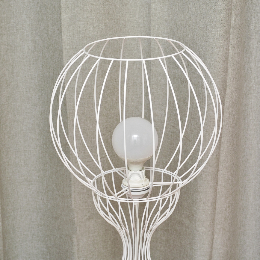 Podna lampa MERCURE 1xE27/15W/230V bijela