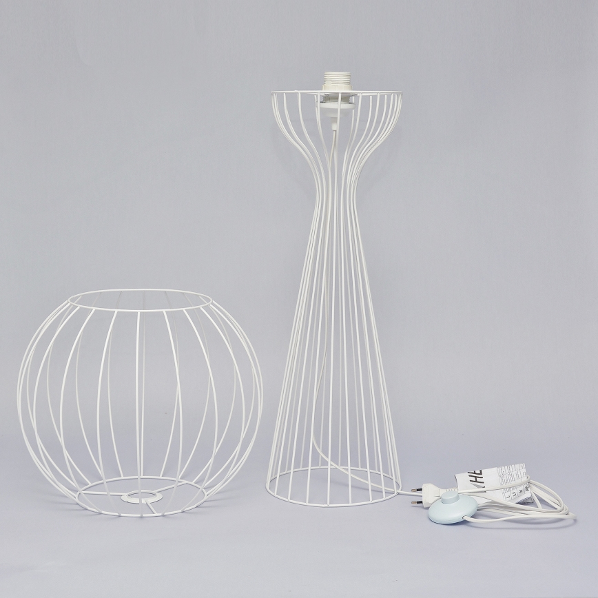 Podna lampa MERCURE 1xE27/15W/230V bijela