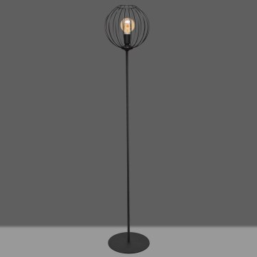 Podna lampa MERCURE 1xE27/15W/230V crna