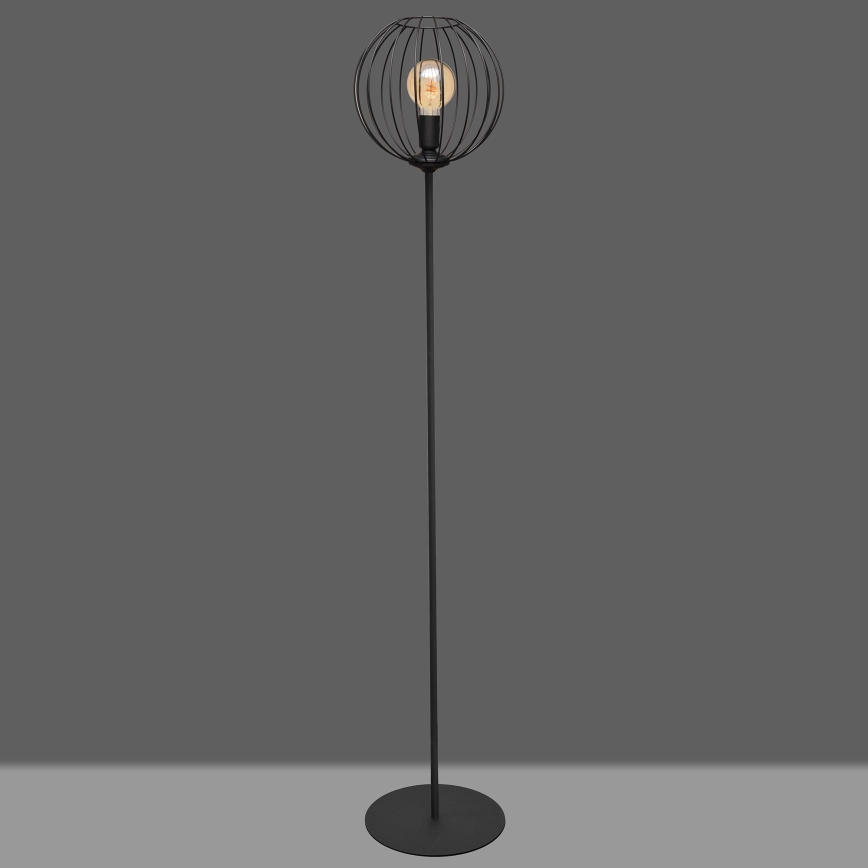 Podna lampa MERCURE 1xE27/15W/230V crna