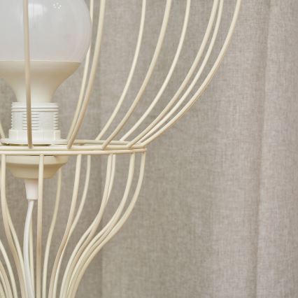 Podna lampa MERCURE 1xE27/15W/230V krem boje