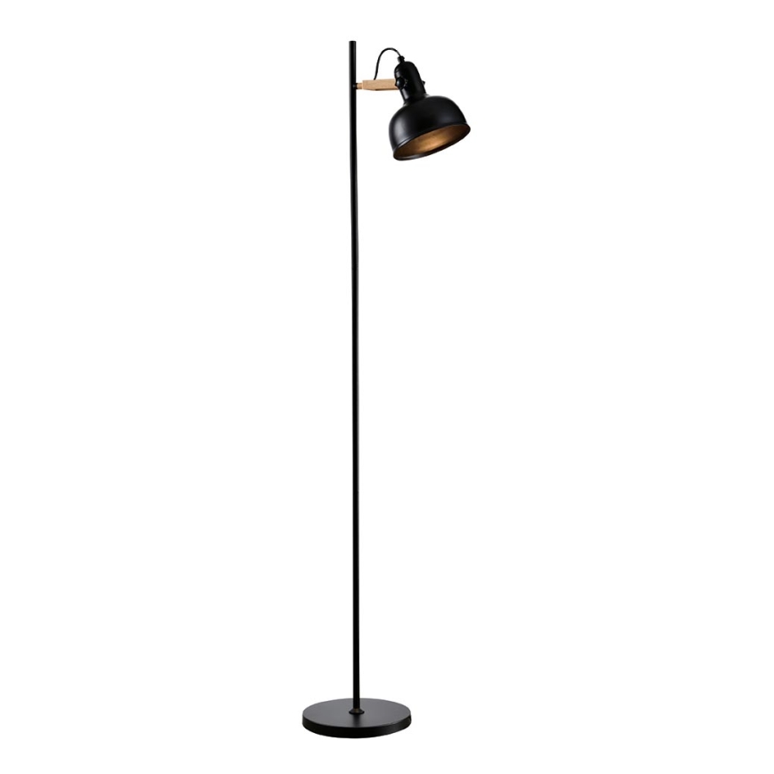 Podna lampa RENO 1xE27/40W/230V crna