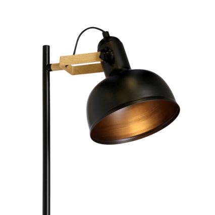 Podna lampa RENO 1xE27/40W/230V crna
