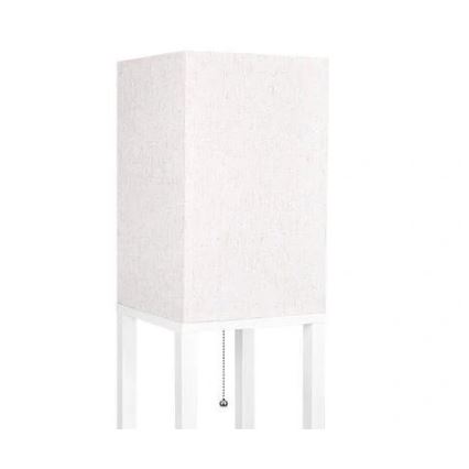 Podna lampa s policama 1xE27/60W/230V bijela