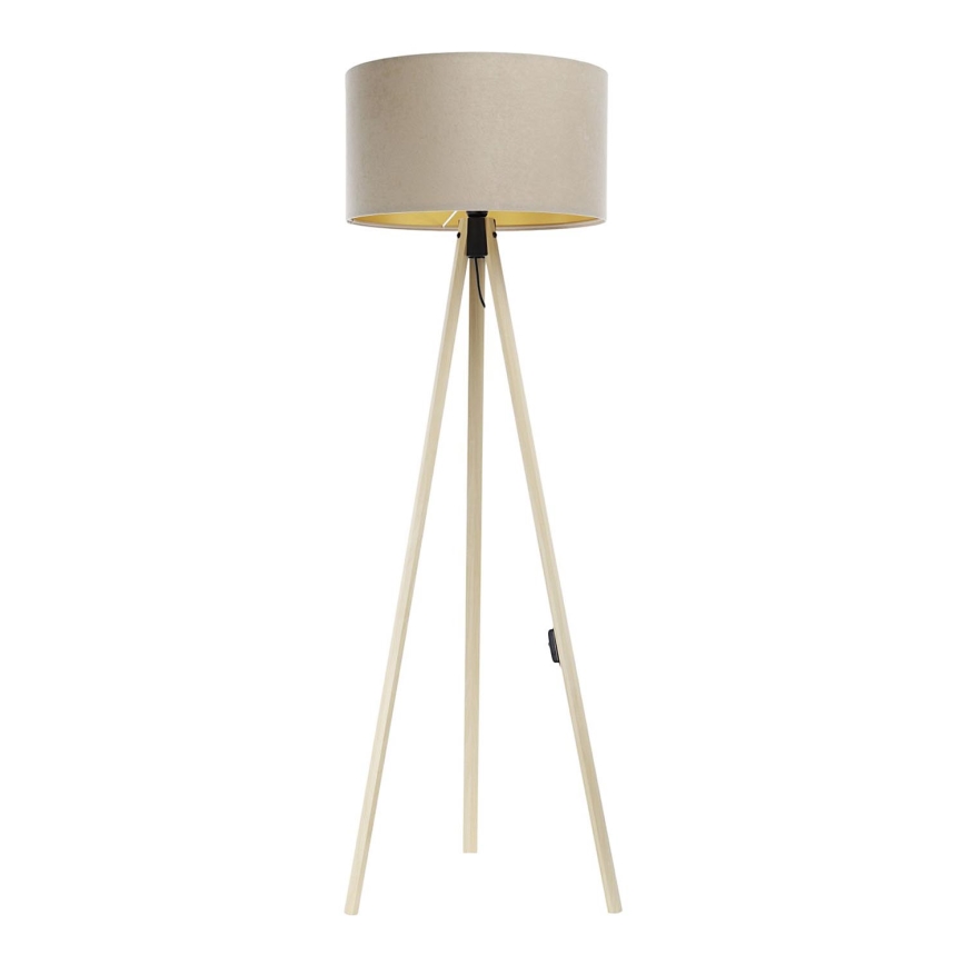 Podna lampa STANDART 1xE27/60W/230V bež