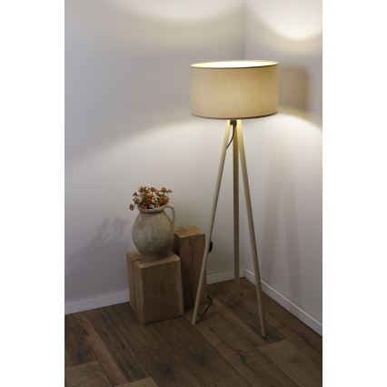 Podna lampa STANDART 1xE27/60W/230V bež
