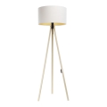 Podna lampa STANDART 1xE27/60W/230V bijela/bež
