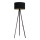 Podna lampa STANDART 1xE27/60W/230V crna/smeđa