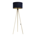Podna lampa STANDART 1xE27/60W/230V plava/bež