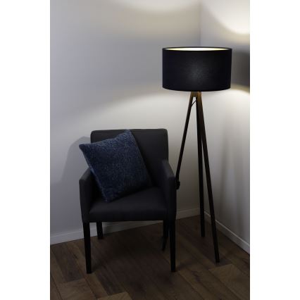 Podna lampa STANDART 1xE27/60W/230V plava/smeđa