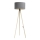 Podna lampa STANDART 1xE27/60W/230V siva/bež