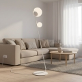 Podna lampa TATU 2xG9/8W/230V bijela