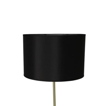 Podna lampa TEGOLA 1xE27/60W/230V crna/zlatna