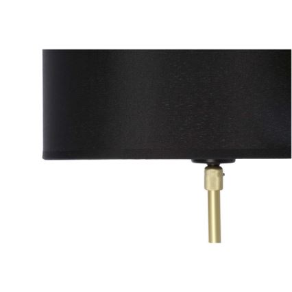 Podna lampa TEGOLA 1xE27/60W/230V crna/zlatna