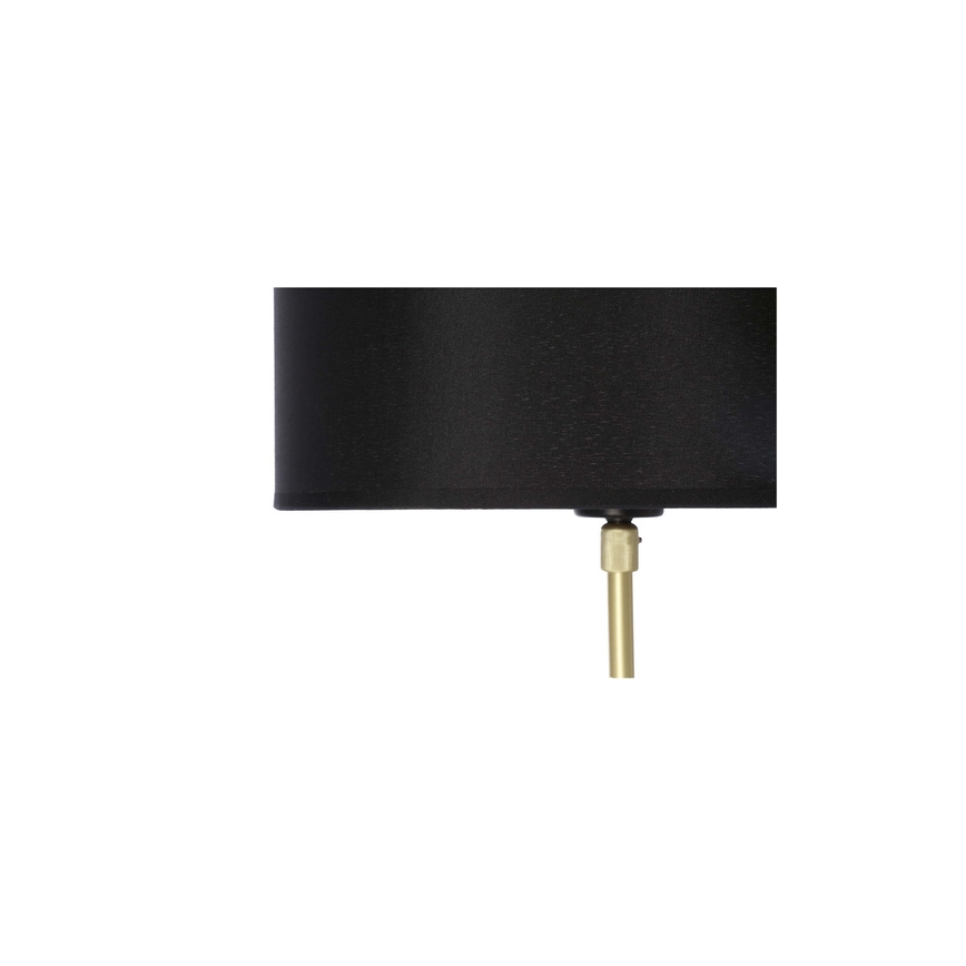 Podna lampa TEGOLA 1xE27/60W/230V crna/zlatna