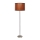 Podna lampa TIMBER 1xE27/60W/230V smeđa/mat krom
