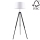 Podna lampa TRIPOD 1xE27/60W/230V – FSC certificirano