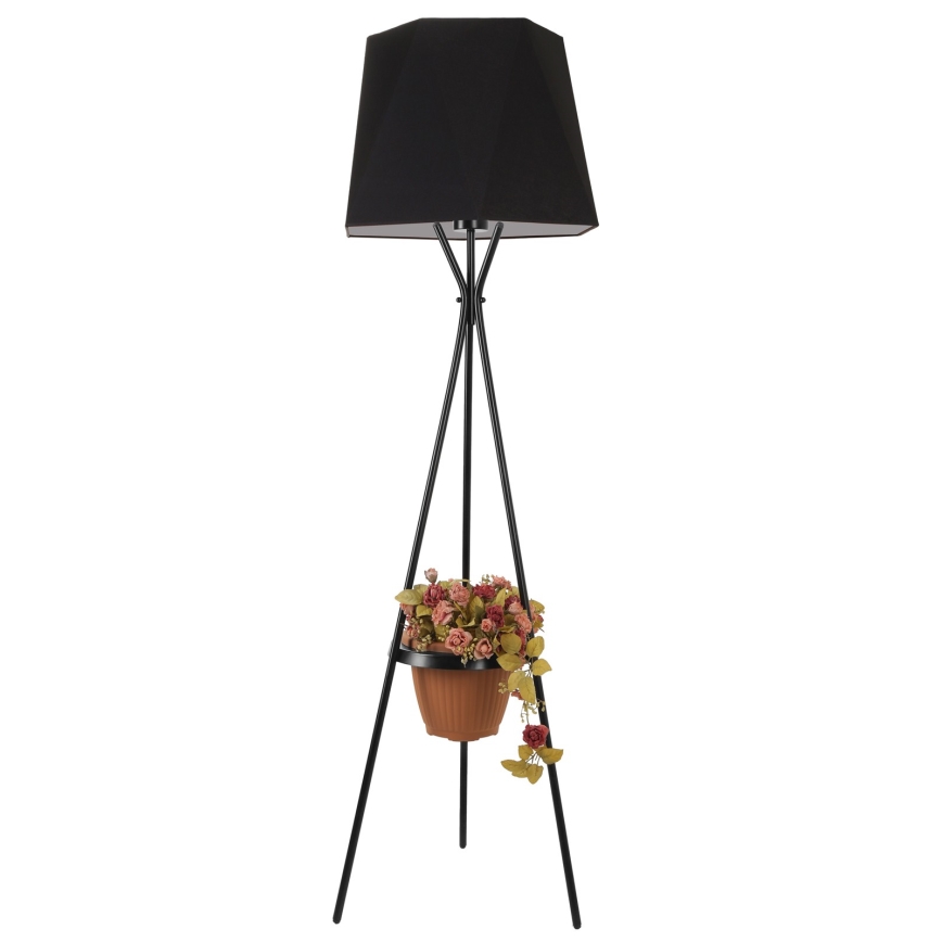 Podna lampa VENEDIK 1xE27/60W/230V crna