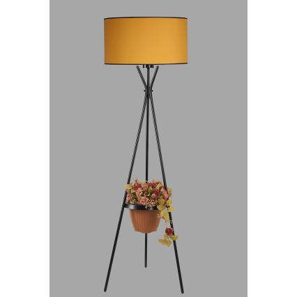 Podna lampa VENEDIK 1xE27/60W/230V narančasta/crna