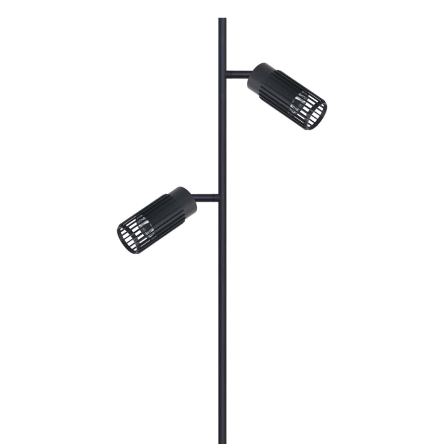 Podna lampa VERTICAL 2xGU10/8W/230V crna