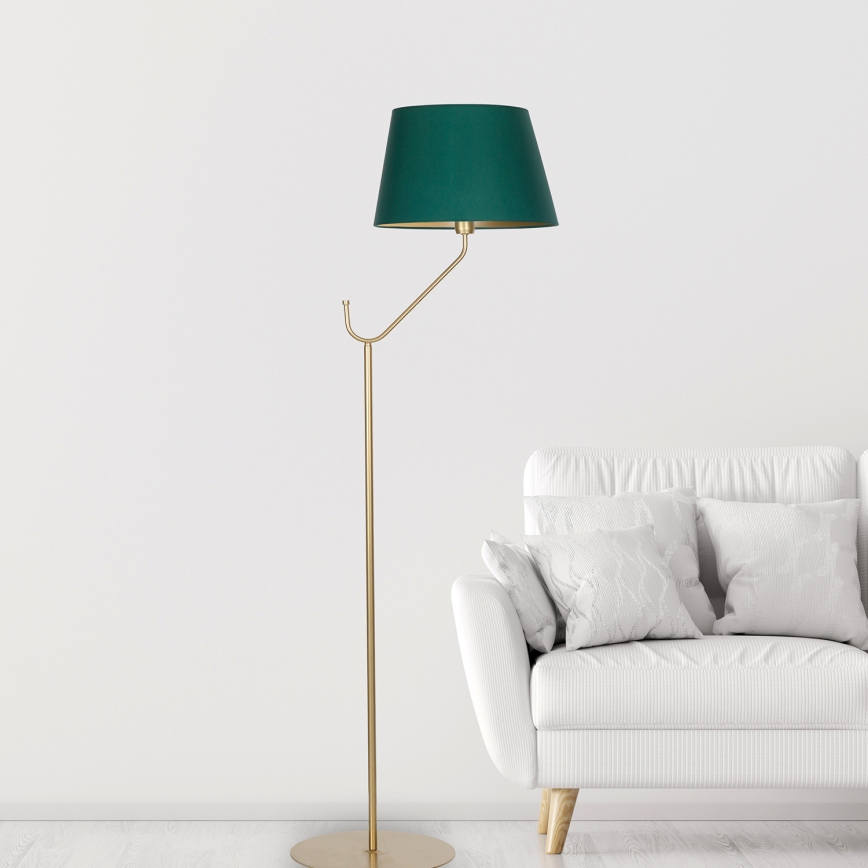 Podna lampa VICTORIA 1xE27/60W/230V zelena