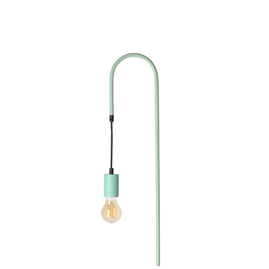 Podna lampa WALK 1xE27/40W/230V tirkizna