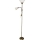 Podna lampa WENDY 1xE27/100W/230V + 1xE14/40W mesing