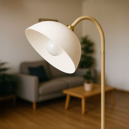 Podna lampa ZACK 1xE27/15W/230V bež