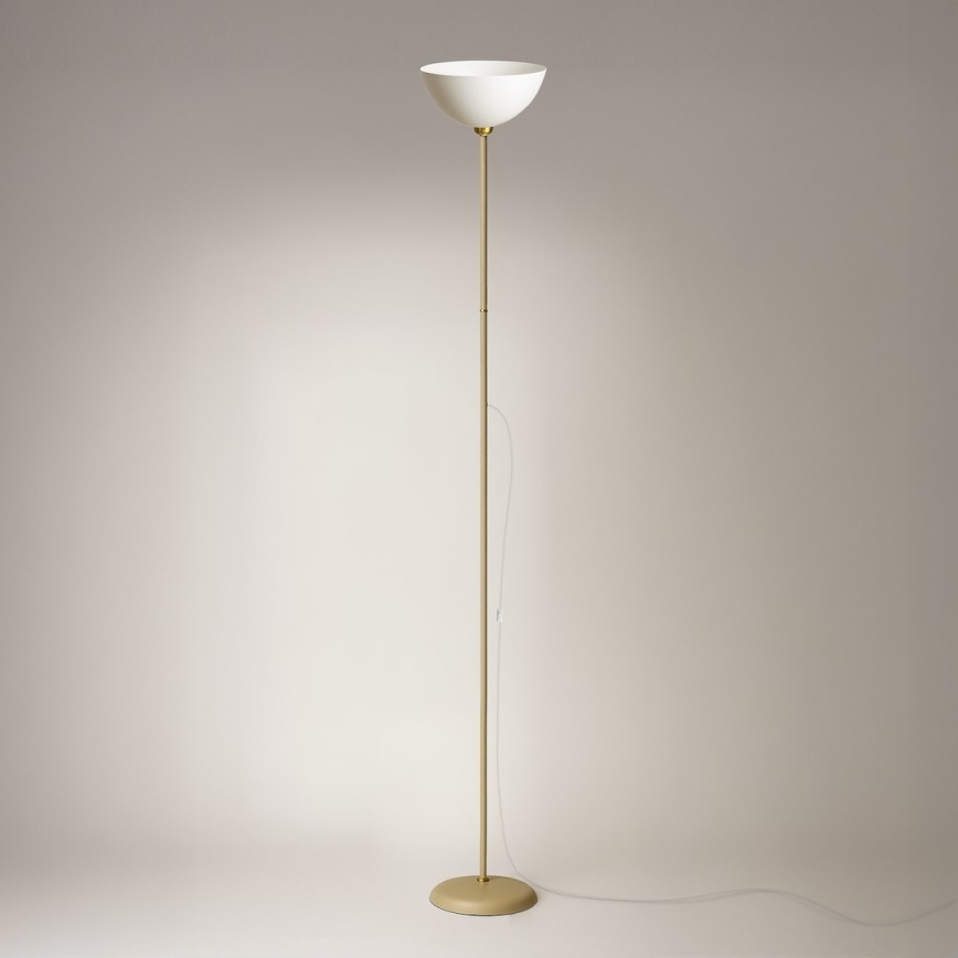 Podna lampa ZACK 1xE27/15W/230V bež