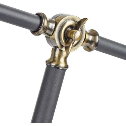 Stojeća lampa ARTHUR 1xE27/25W/230V siva