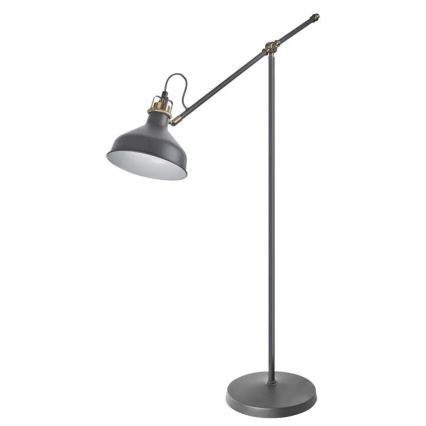 Stojeća lampa ARTHUR 1xE27/25W/230V siva