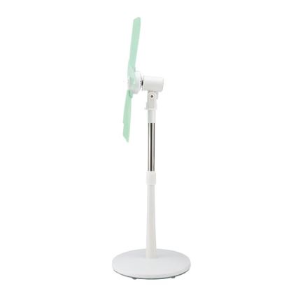 Podni ventilator 15 W/230 V, 100 cm, bijela/zelena