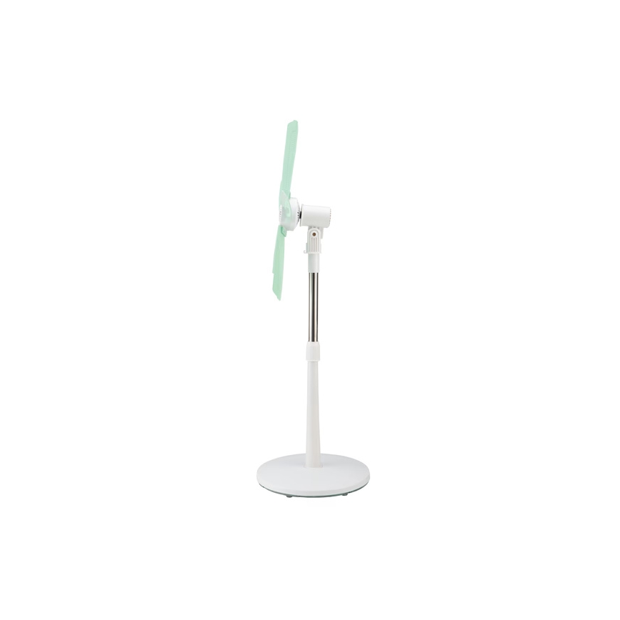 Podni ventilator 15 W/230 V, 100 cm, bijela/zelena