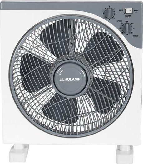 Podni ventilator 45W/230V pr. 37 cm bijela/siva