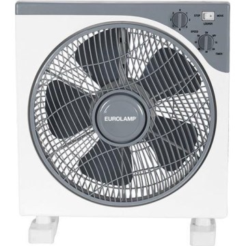 Podni ventilator 45W/230V promjera 37 cm bijela/siva