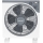 Podni ventilator 45W/230V promjera 37 cm bijela/siva