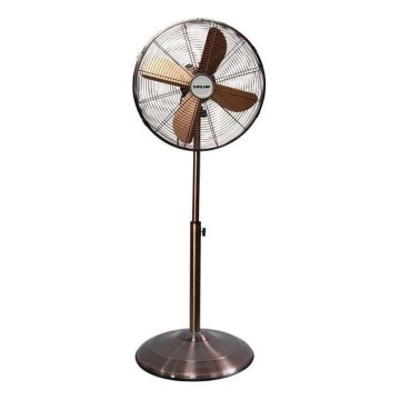 Podni ventilator 60 W/230 V, Ø 40 cm, bakrene boje