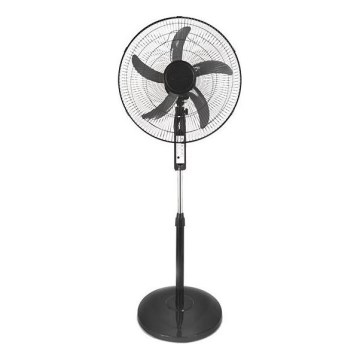 Podni ventilator 60W/230V Ø 50 cm crni + daljinski upravljač