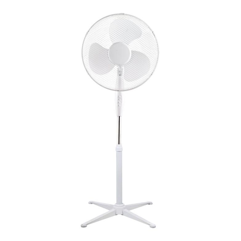 Podni ventilator VIENTO 45W/230V bijela