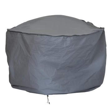 Poklop za vatru 93x58 cm siva