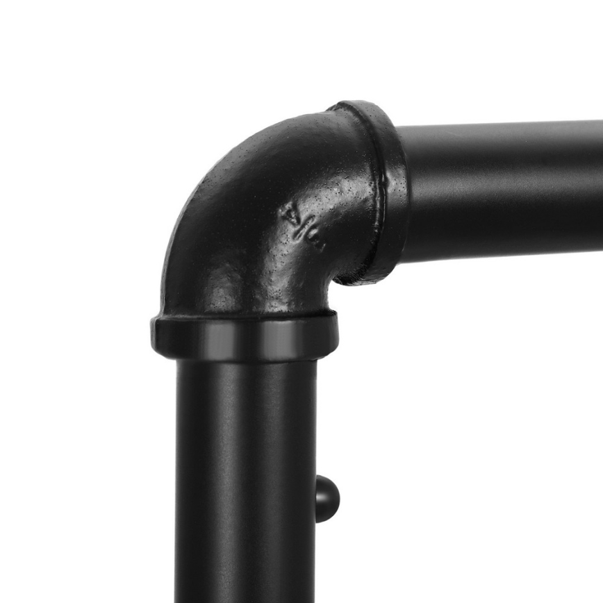 Pokretna stajaća vješalica LINEA smeđa/crna