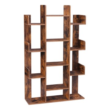 Polica za knjige NAVARO smeđa