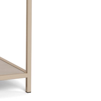 Polica za knjige SARON 77x185 cm siva