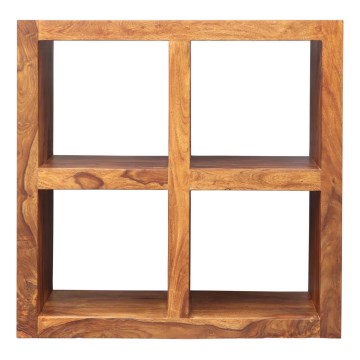 Police za knjige GANI 90x90 cm masivni/palisander