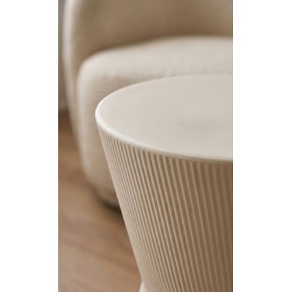 Pomoćni stolić PETIT, promjer 29 cm, bijeli