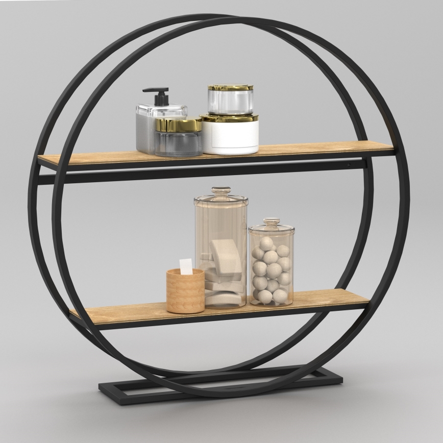 Pomoćni stolić SHELF pr. 62,5 cm hrast