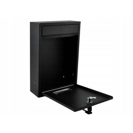 Poštanski sandučić 21,7x32 cm crne boje