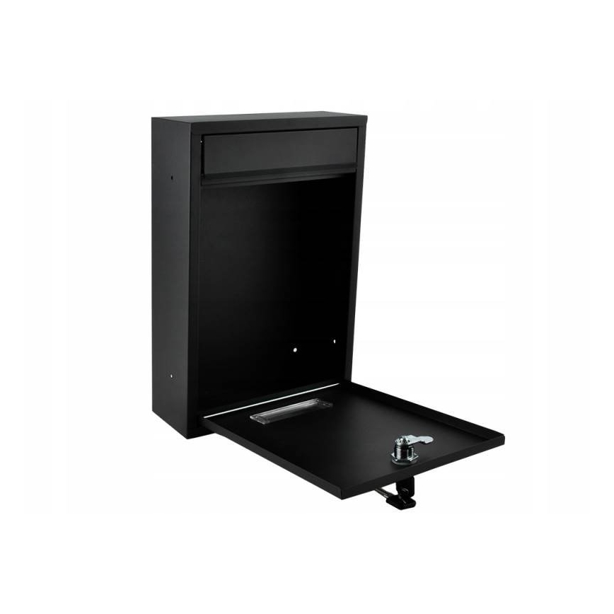 Poštanski sandučić 21,7x32 cm crne boje